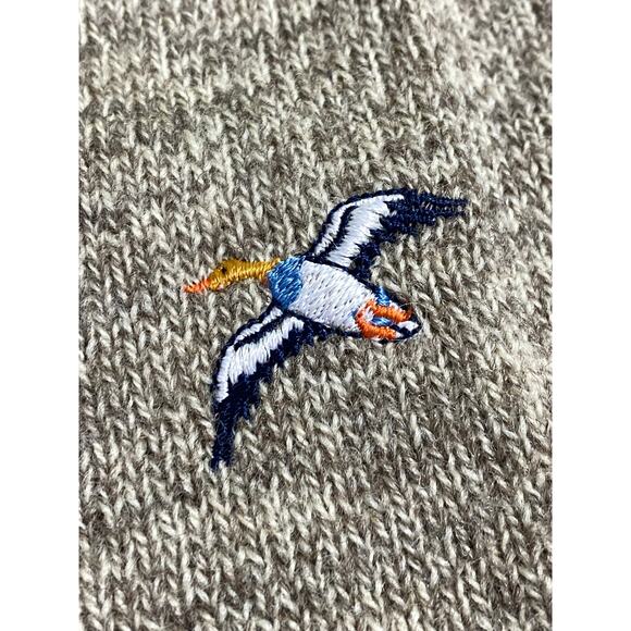 Outward Bound Brown Wool Blend Vest Men's Medium Fishing USA Made Bird emblem - Picture 10 of 11